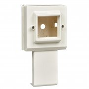 Коробка установча під розетки Schneider Electric Ultra W45 1-модульна пластик білий ETK20598