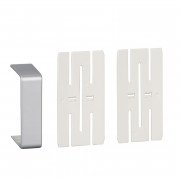 Накладка на стик для кабелю-каналу Schneider Electric OptiLine 45 185х55 мм під алюміній ISM10556