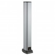 Міні-колона для розеток Schneider Electric OptiLine 45 2-стороння 70 см з отвором анодований алюміній ISM20207