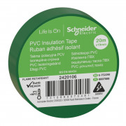 Изолента Schneider Electric Thorsman 19 мм 20 м зеленый 2420106