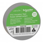 Ізолента Schneider Electric Thorsman 19 мм 20 м сірий 2420108