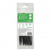 Кабельна стяжка Schneider Electric Thorsman 160х2, 5 мм чорний 100 шт IMT46256