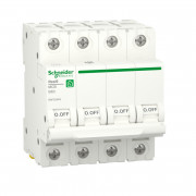 Автоматический выключатель Schneider Electric Resi9 4P 25А В 6кА R9F02425