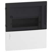 Щит Schneider Electric Resi9 MP встраиваемый 1 ряд 8 модулей пластик прозрачная дверь MIP22108S