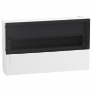 Щит Schneider Electric Resi9 MP навісний 1 ряд 18 модулів прозорі двері MIP12118S