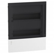 Щит Schneider Electric Resi9 MP вбудований 2 ряди 24 модулі пластик прозорі двері MIP22212S