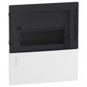 Щит Schneider Electric Resi9 MP вбудований 1 ряд 8 модулів прозорі двері MIP22108S
