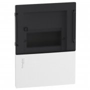 Щит Schneider Electric Resi9 MP вбудований 1 ряд 6 модулів прозорі двері MIP22106S