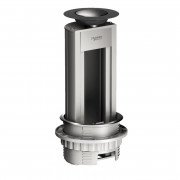 Выдвижной розеточный блок Schneider Electric OptiLine 45 на 4 розетки ISM20401