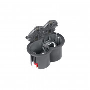 Підлоговий розетковий лючок Schneider Electric Ultra 2 модуля поліамід ETK44104