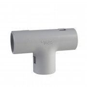 Трійник Schneider Electric Mureva d25 мм ПВХ сірий ENN44325