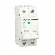 Автоматичний вимикач Schneider Electric Resi9 2P 10А З 6кА R9F12210