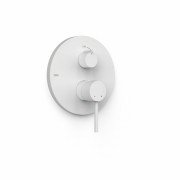 Змішувач для душу Tres Study Exclusive (2 канали) вбудований одноважільний білий матовий 26228001BM