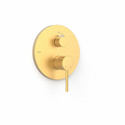 Змішувач для душу Tres Study Exclusive (2 канали) вбудований одноважільний золото матовий 26228001OM