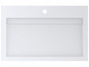 Раковина для ванної Miraggio Agness 750 накладна Mirasoft Technology білий матовий 0001058