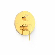 Змішувач для душу Tres Study Exclusive (2 канали) вбудований одноважільний золото 26228001OR