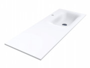 Раковина для ванной Miraggio Jessel 1200 R Mirasoft Technology белый матовый 0001587