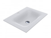 Раковина для ванної кімнати Miraggio Jessel 600 Mirasoft Technology білий матовий 0001088