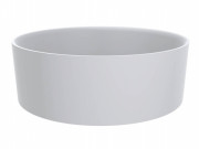 Раковина для ванної Miraggio Lola Ø45 см Mirasoft Technology білий матовий 0001098