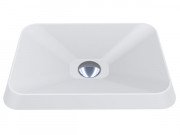 Раковина для ванної Miraggio Albena 44х31 см Mirasoft Technology білий матовий 0001063