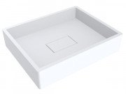 Раковина для ванної Miraggio Capri 49,4х39,5 см Mirasoft Technology білий матовий 0001065