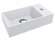 Раковина для ванної кімнати Miraggio Copper 400 Mirasoft Technology білий матовий 0001066