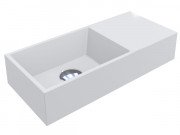 Раковина для ванної кімнати Miraggio Copper 500 Mirasoft Technology білий матовий 0001067