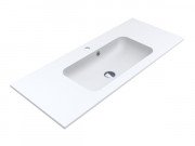 Раковина для ванної кімнати Miraggio Della 1100 Mirasoft Technology білий матовий 0001074