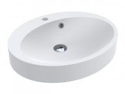 Раковина для ванної Miraggio Devon 55х44, 9 см Mirasoft Technology білий матовий 0001078