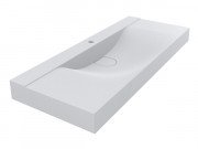 Раковина для ванної кімнати Miraggio Fly 1200 Mirasoft Technology білий матовий 0001085