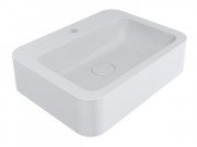 Раковина для ванной Miraggio Kelley 55х41 см Mirasoft Technology белый матовый 0001095