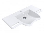 Раковина для ванної Miraggio Krakow 80х45,4 см Mirasoft Technology білий матовий 0001096