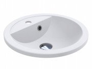 Раковина для ванної Miraggio Madison Ø43 см Mirasoft Technology білий матовий 0001099