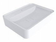 Раковина для ванної кімнати Miraggio Marrakesh 600 Mirasoft Technology білий матовий 0001104