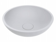 Раковина для ванної Miraggio Palermo Ø49,7 см Mirasoft Technology білий матовий 0001023
