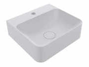 Раковина для ванной Miraggio Seed 43х39 см Mirasoft Technology белый матовый 0001116