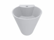 Раковина для ванной Miraggio Smart Ø37 см Mirasoft Technology белый матовый 0001118