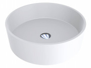 Раковина для ванної Miraggio Sofia Ø47,7 см Mirasoft Technology білий матовий 0001049