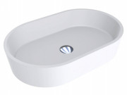 Раковина для ванної Miraggio Sorrento 55х35,1 см Mirasoft Technology білий матовий 0001024