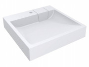 Раковина для ванної Miraggio Tallinn 60,3х59,8 см Mirasoft Technology білий матовий 0001120