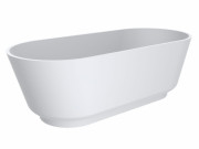 Ванна из искусственного камня Miraggio Siena 180х80 см Mirasoft Technology белый матовый 0001031