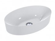 Раковина для ванної Miraggio Eva 50х32 см Miramarble білий 0000187