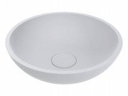 Раковина для ванной Miraggio Palermo Ø49,7 см Mirasoft Technology белый матовый 0001023