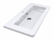 Раковина для ванной Miraggio Rostriks Tres 80х42 см Miramarble белый 0001540