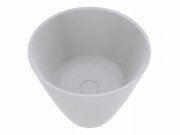 Раковина для ванной Miraggio San Andreas Ø44 см Mirasoft Technology белый матовый 0001115