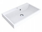 Раковина для ванної кімнати Miraggio Varna 700 Mirasoft Technology білий матовий 0001026