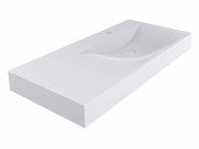 Раковина для ванної кімнати Miraggio Viola 1000 Mirasoft Technology білий матовий 0001124