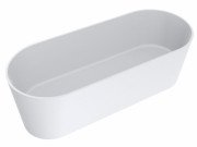 Ванна из искусственного камня Miraggio Providence 170х70 см Mirasoft Technology белый матовый 0001127