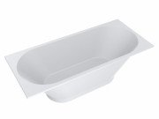 Ванна из искусственного камня Miraggio Tasmania 180х80 см Mirasoft Technology белый матовый 0001128