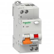 Дифференциальный автоматический выключатель Schneider Electric Домовой АД63 1P+N 16A С 30мA 11473